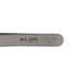 Style 15A-C Carbon Steel Swiss High Precision Cutting Tweezers with Flat Angled Wide Tips, 4-3/4" Long